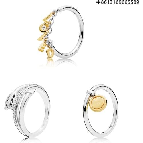 HERO 100% 925 Sterling Silver Original Copy 1:1 19 Valentines Day Series Of New Rings Logo Manufacturers Direct Batch Free Ship