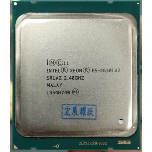 Intel Xeon Processor E5 2630L V2 CPU 2.8 LGA2011 Six Core Server processor e5-2630L V2 E5-2630LV2