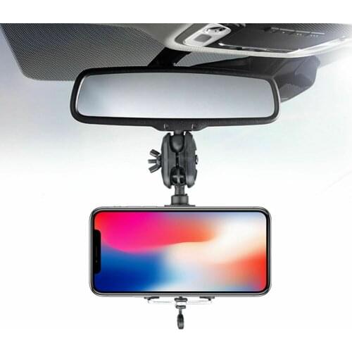 Spot Universal Car Auto Rearview Mirror Fixing Bracket GPS Extension Bracket Rack Phone Holder Car Styling