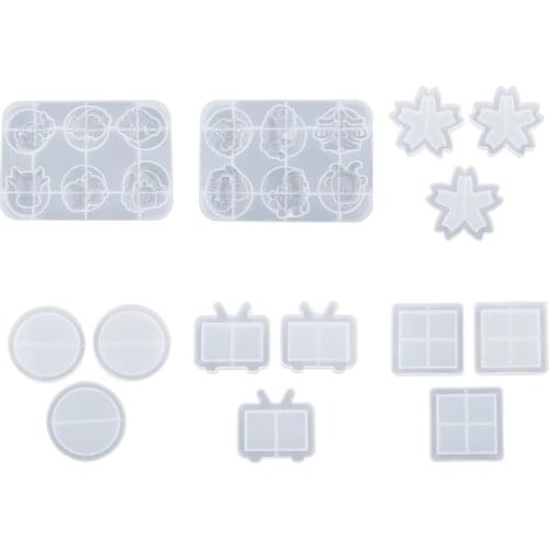 1/3x Constellation Silicone Mold Quicksand Resin Casting Mould DIY Pendants