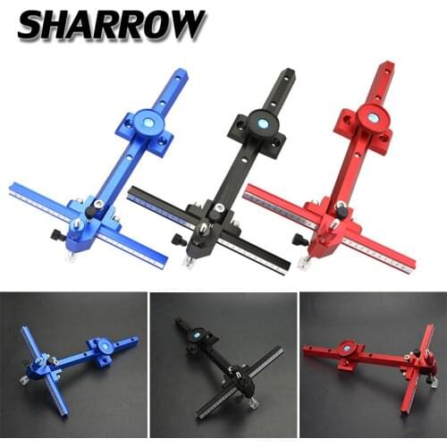 1Set Recurve Bow Sight Aluminum Alloy Recurve Bow Laser Micro Adjust Optical Fiber Hunting Shooting Archery Bow Accessory
