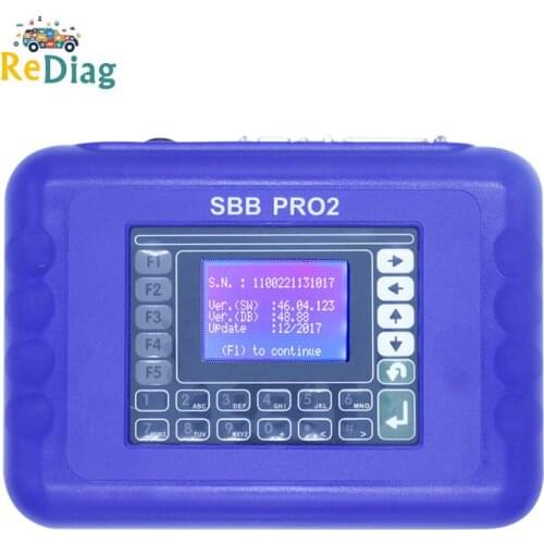 2020 Best SBB V48.88Key Programmer Programming New Key In Immobilizer Copy Transponder Chip with ZED Bull Key cloner