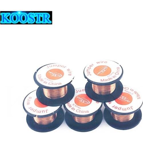 5pcs/set 0.1mm 15m Enameled Wire Soldering Wire Kit Magnet Wire Tool Copper Wire Accessories