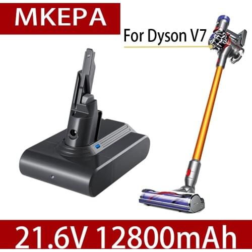 Batteries Li-ion V7, 2021 V, 21.6 mAh, 12800 ah, pour remplacement d'aspirateur Dyson V7 absolu, batterie d'outils electriques