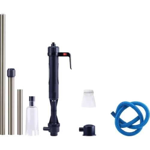 Fish Tank Electric Water Changer Suction Pump Sand Washer Aquarium Water Change Pipe Cleaning Toilet Suction Siphon