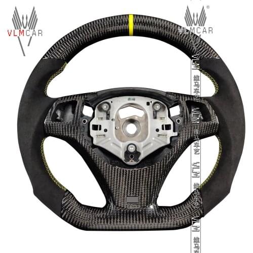 Customized carbon fiber steering wheel for 3 Series E90 E92 M3 F10 F30 F32 M4 F80 F82 F10 M5 F06 F12 3 4 5 6 series