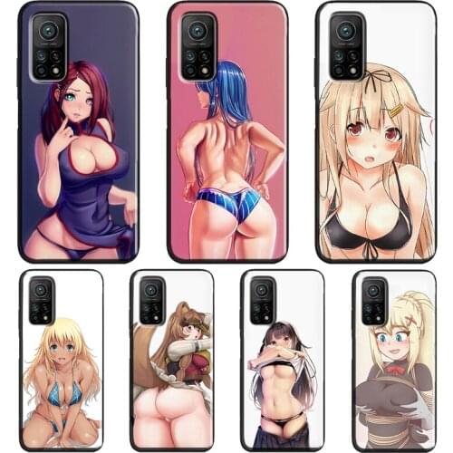 Sexy Anime Hot Girls For Xiaomi Mi 10T 9T Pro 9 10 Lite Mi 11 Lite Ultra Case For POCO X3 Pro M3 F1 F2 F3 Cover