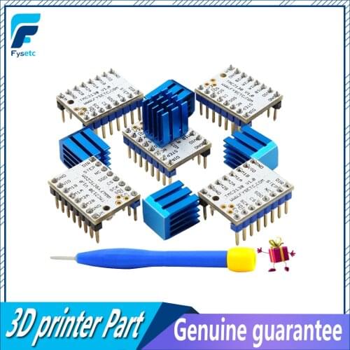 20pcs TMC2130 Stepping Motor Mute Driver Stepstick Power Tube Built-in Driver Current 1.4A Peak Current 2.5A Replace TMC2100