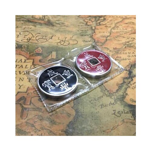 The Hopping Traditional Chinese Coins Magic Tricks Stage Close Up Magia Mentalism Illusion Gimmick Props Professional Magicians