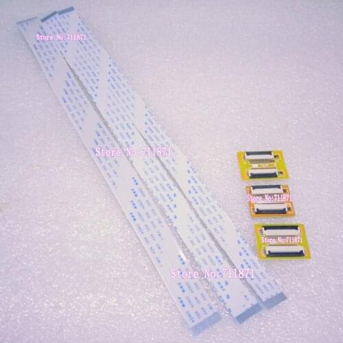 Type A 0.5 Pitch 24P 26P 30Pin FFC Flexible Flat Cable Extension cord Connector 24 26P 30P FPC FFC TTL Extend Adapter joint Line