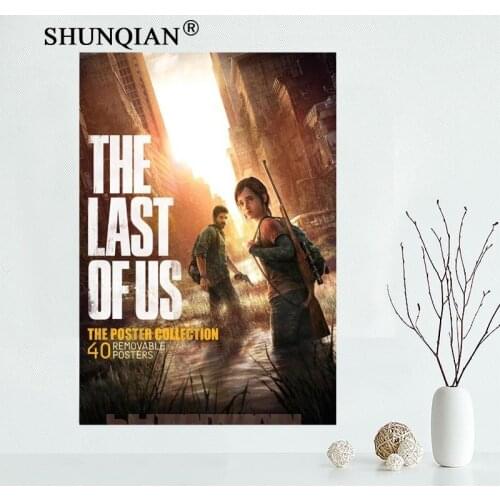Nice Custom The Last of Us Canvas Poster Print painting Art Wall Silk Poster Cloth Print Fabric Poster 27X40cm30X45cm