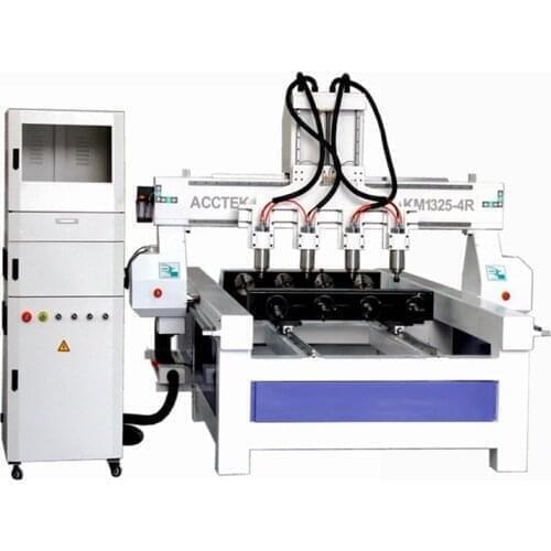 Multi Heads Cnc Router With Rotary 1325 1530 4 axis cnc router with rotary 3d CNC Wood Carving Router Machine