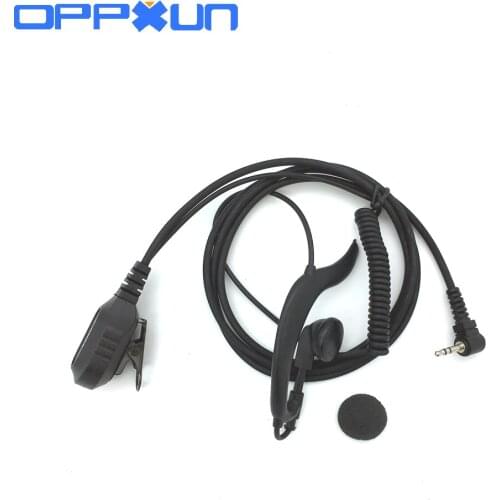 NEW 1 Pin G Shape Earpiece Headset Mic for Motorola Walkie Talkie Two Way Radio TLKR T3 T4 T5 T270 T280 T5428 MB140R Accessories