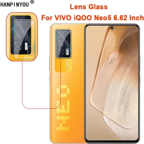 For ViVO IQOO 7 India Neo5 Neo 5 6.62" Clear Slim Back Rear Camera Lens Protector Cover Soft Tempered Glass Protection Film
