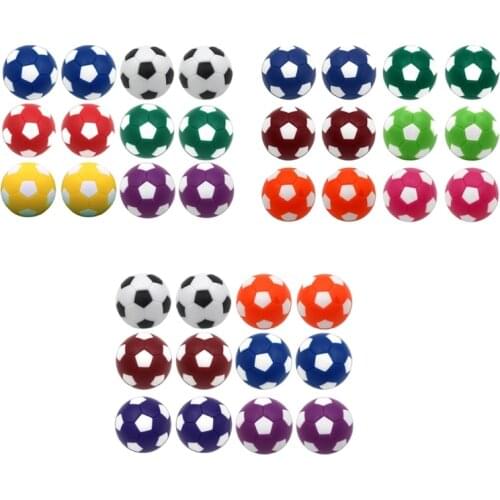 12x Soccer Table Foosball Replacement Plastic Ball Fussball Football Accessaries N0PC