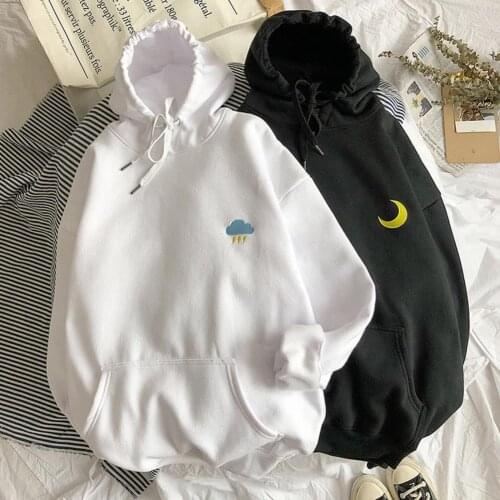 Cute Oversized Hoodie Long Sleeve Hoodies Women Print Sweatshirts Sudaderas Con Capucha Moletom Feminino Sweetshirts