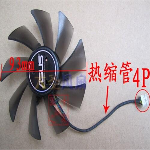 ASUS HD7970 HD7950 GTX680 ENGTX580 DCII T129025SU graphics fan