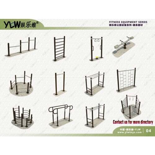 YLW-jians04 amusement park equipment body building gym equipment,fitness outdoor exercise equipment