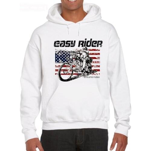 Funny Clothing Casual Easy Rider Classic Biker Movie Vintage Biker Motorcycle Natura Hoodies Sweatshirts