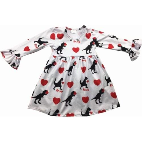 Girl winter suit fashion baby girl clothing suit casual girl dress long sleeve coat Valentine kids clothes 2020