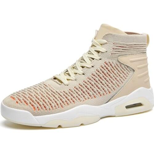 2019Fashion Ankle Men Shoes Brown Leather Casual Winter Shoes Boots Warm Men Shoes High Top Male Footwear Designer Sneakers Men