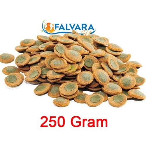 250 Gram Tetra Pleco Veggie Wafers All Ornamental fish For 1. Grade Algae Contain Pelletized Feed Expiry Date 06/2023