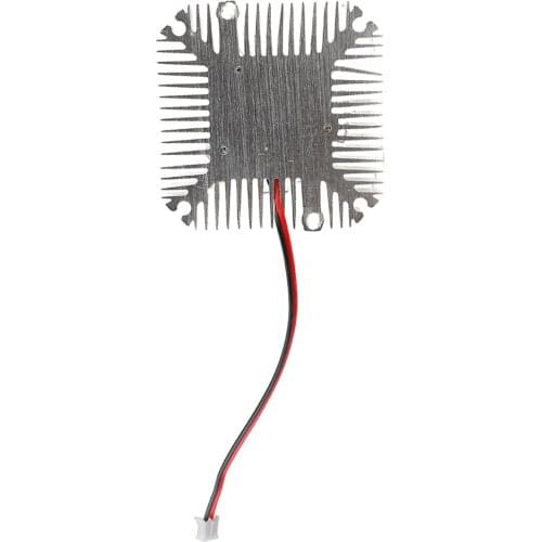 55mm 2 PIN Graphics Cards Cooling Fan Aluminum Gold Heatsink Cooler Computer Fan