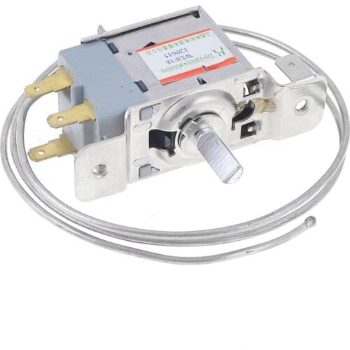 AC 220V-250V Volt 5(4)A 3-Pin 5.8mm Dia Shaft Refrigerator Thermostat