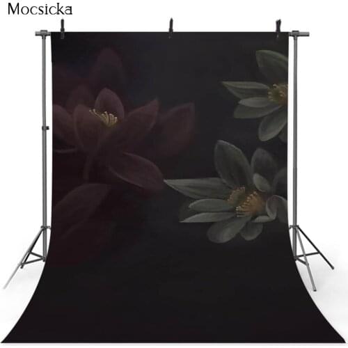 Photography Backdrop Abstract Texture photo background old master white floral newborn kids portrait photo booth prop photocall