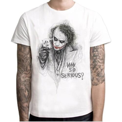 2020 Joker Joaquin Phoenix T Shirt Short Sleeve Boy/girl/kids Top Short Tees Men T-shirt Halloween Horror Funny Oversize TShirt