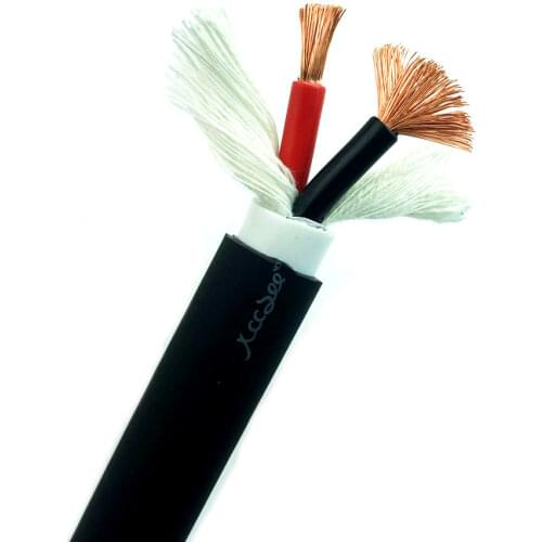 LS014 Oxygen Free Copper Bulk RCA Hifi Audio Cable Braiding Shielding for DIY Audiophile (Sell Per 1.0M)