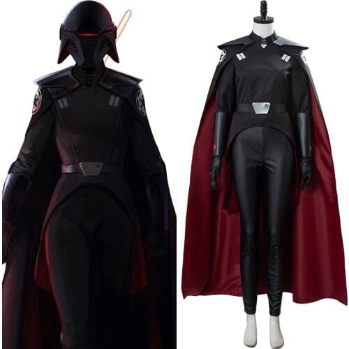 Star Cosplay Wars Jedi: Fallen Order The Second Sister Cosplay Costume Jedi Uniform Cape for Women Female