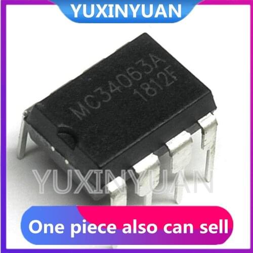 Patch MC34063 dc-dc supply IC 0.8 A SOP to eight 10PCS/LOT