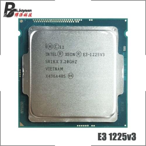 Intel Xeon E3-1225 v3 E3 1225v3 E3 1225 v3 3,2 GHz Quad-Core Quad-Thread CPU Processor 8M 84W LGA 1150