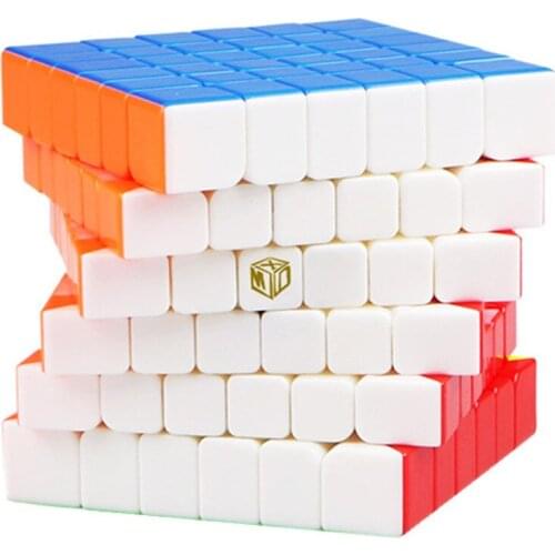 QIYI 6x6x6 Magnetic Speed Cube SHADOW M 6x6 Magnetic CUBE Professional competition Magnetic 6x6 educational toys