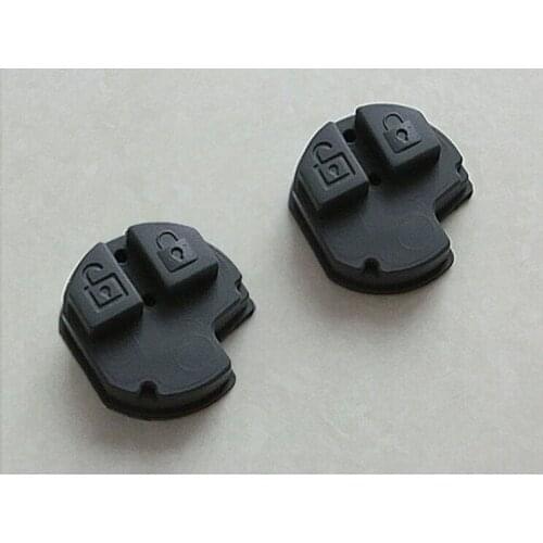 Rubber Button Pad For Suzuki GRAND VITARA SWIFT IGNIS ALTO SX4 Remote Key 2 Button 5PCS/lot