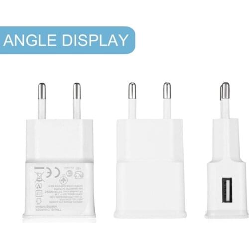 Onleny Fast Charging Universal Single USB port phone Charger 7100 Travel Charger Adapter Portable EU Plug For Samsung cellphones