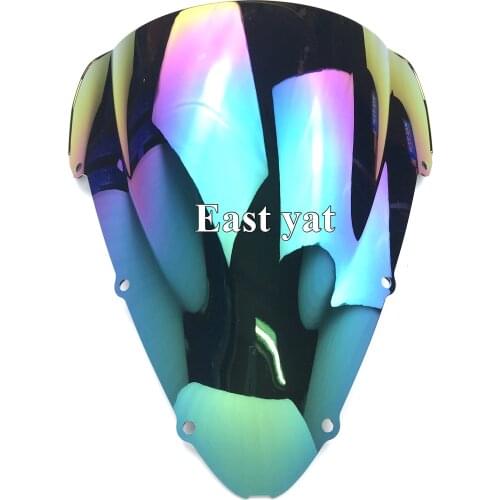 Windshield Wind Screen For Honda CBR600F4i CBR600F CBR 600 F F4i 2001 2002 2003 2004 2005 2006 2007 Motorcycle Double Bubble