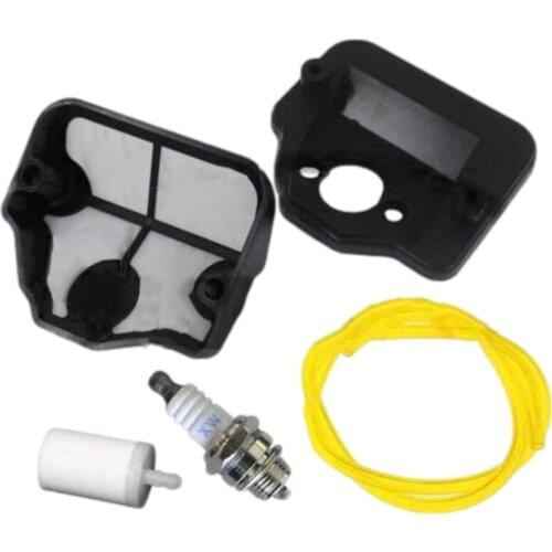 Air Fuel Filter Spark Plug Hose For Husqvarna 36 41 136 137 141 142 Service Kit Chainsaw Parts Replace 530 02 98-11