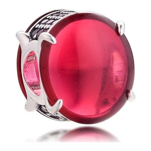 High Quality Sparkling 2021 Hearts Charm for Bracelets New DIY Jewelry Woman Beads 100% Real Sterling Silver S925 Pendant