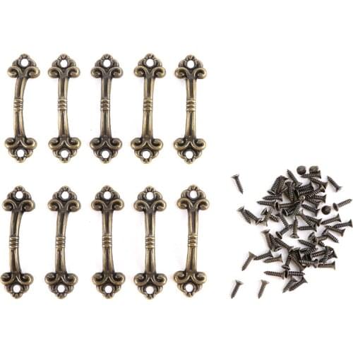 Zinc Alloy Antique Handle Drawer Small Handle Jewelry Box Handle Gift Box Packaging Accessories Mini Handle