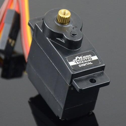 RC Car Parts Truck Model Cars aircraft Upgrade modified accessories JX PDI-1109MG Metal Gear 9g Small Steering Gear Servo Servos