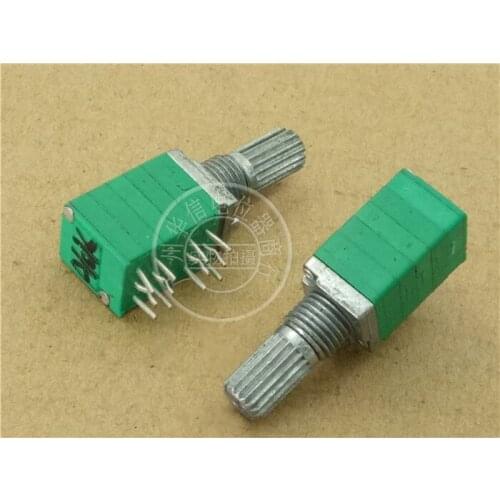 1pcs/lot Edifier RK097G quadruple sealed potentiometer A103 A10K handle length 15MM flowers