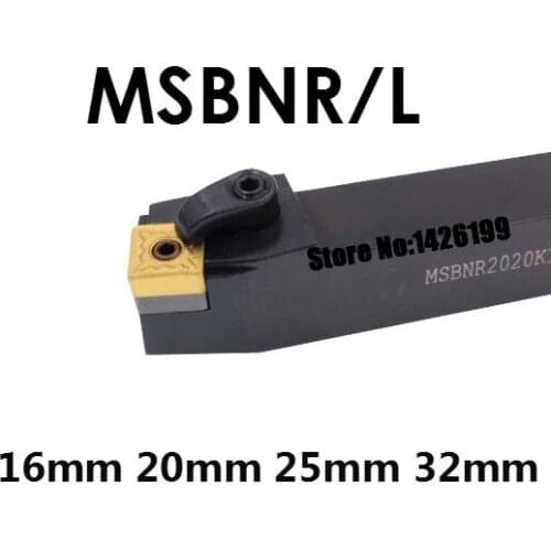 1PCS MSBNR1616H12 MSBNR2020K12 MSBNR2525M12 MSBNR3232P12 MSBNL2020K12 MSBNL CNC Lathe Cutting Tools External Turning Tool Holder