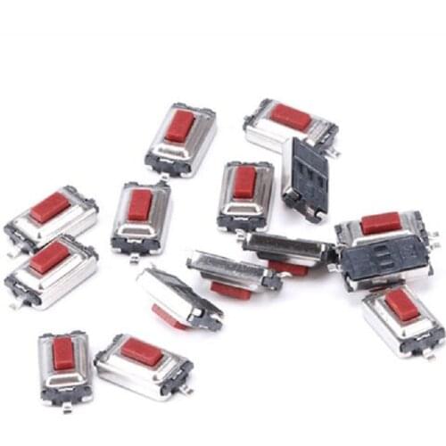 1000PCS/Lot 3*6*2.5MM 3X6X2.5MM Tactile Tact Push Red Button Micro Switch Momentary