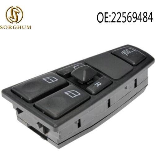 22569484 Power master Window Control Switch Replace Front Driver Side Fits 2005 2006 2007 2008-2014 Volvo VN