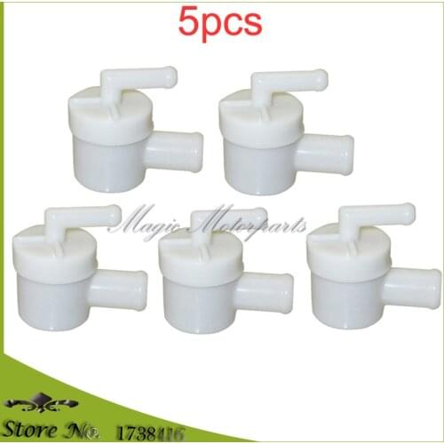 5x Fuel Filter For Briggs & Stratton 808116S Vanguard horizontal V-Twins Engines With a 9-quart Fuel Tank