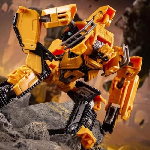AOYI SS Transformation Overload Roaring Rampage Bulldozer 6001-8C Action FIgure Robot Toys With Box