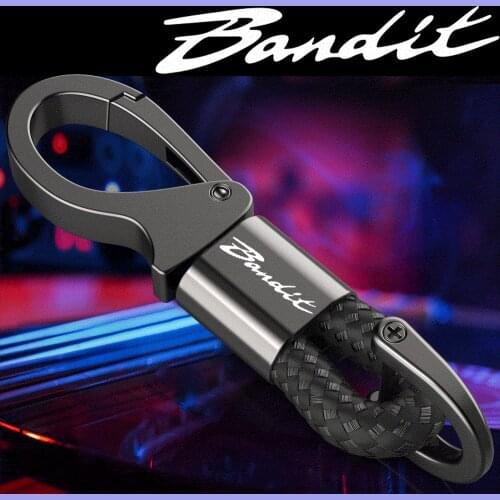 Motorcycle Keychain Suzuki Bandit 600 650 1200 1250 Moto Key Chain Fashion Keychains Bandi 600 Key Ring