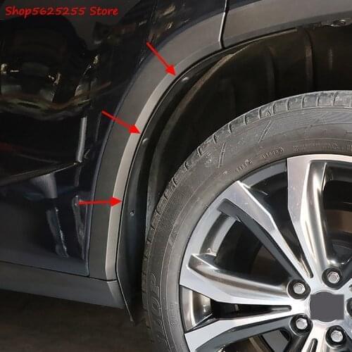 Car Mudguard For Lexus RX RX300 Accessories RX450h 2020 Rear Tire Fender Door Side Decoration Strim Mudflap 2016 2017 2018 2019